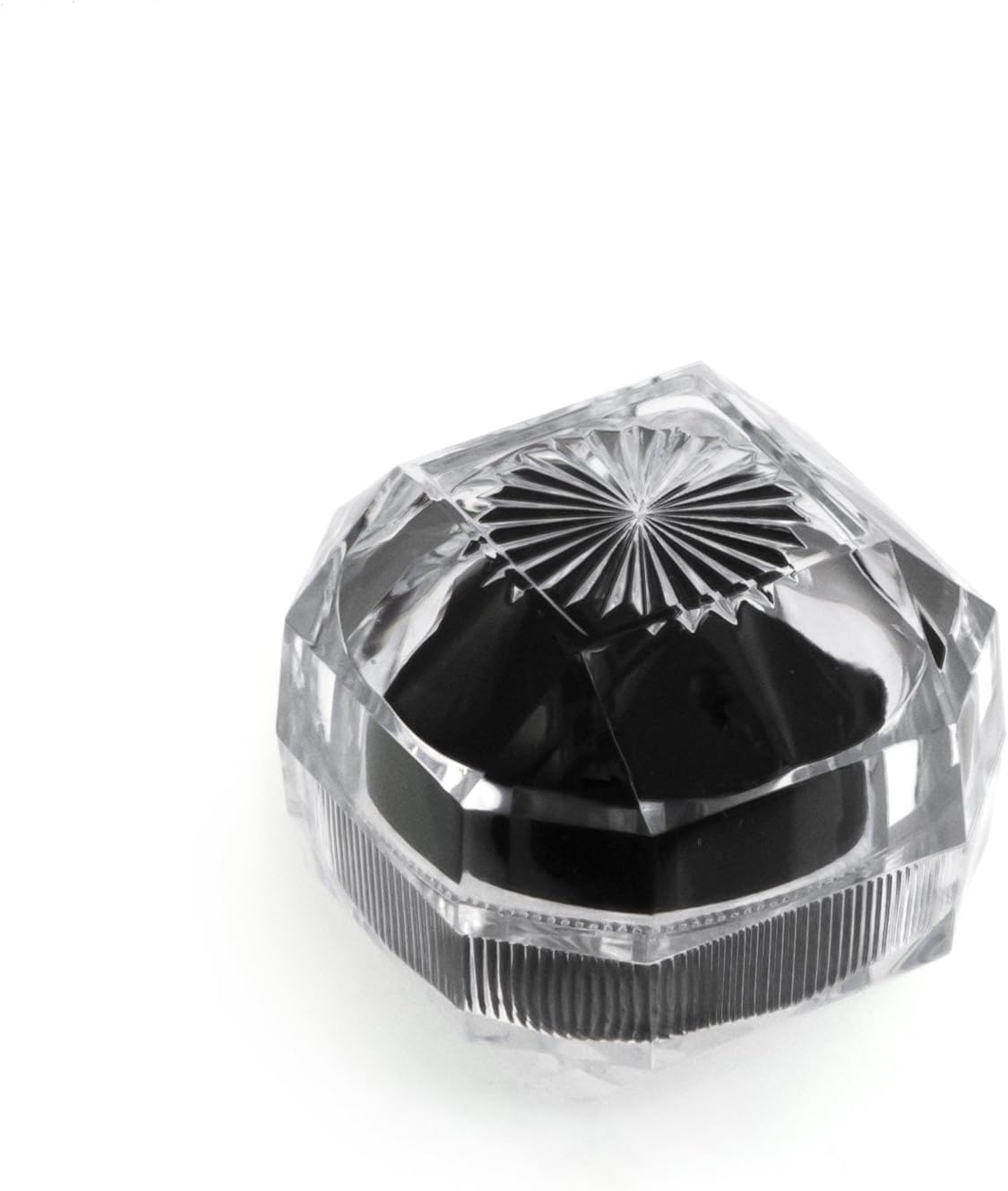 2" Crystal Style Diamond Ring Box