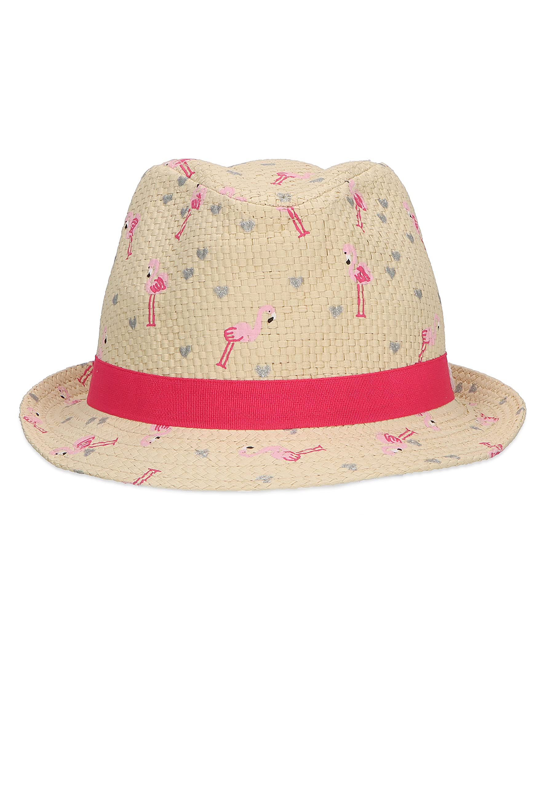 Sterntaler Mädchen Hut Kinderstrohhut Flamingo
