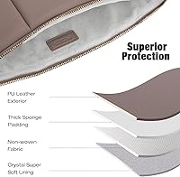 Vista 3 de MoKo Funda para tablet de 9 a 11 pulgadas compatible con iPad Pro M4/iPad Air M2 de 11 pulgadas, iPad de 10ª generación 10.9, iPad Pro 11, iPad Air