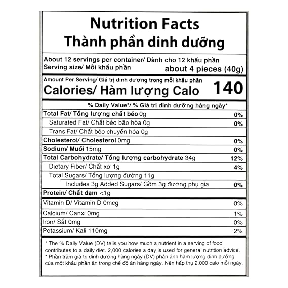 Soft Dried Mango with Chili Salt, Vietnamese Snack, 17.63 oz, Sweet Sour and Spicy