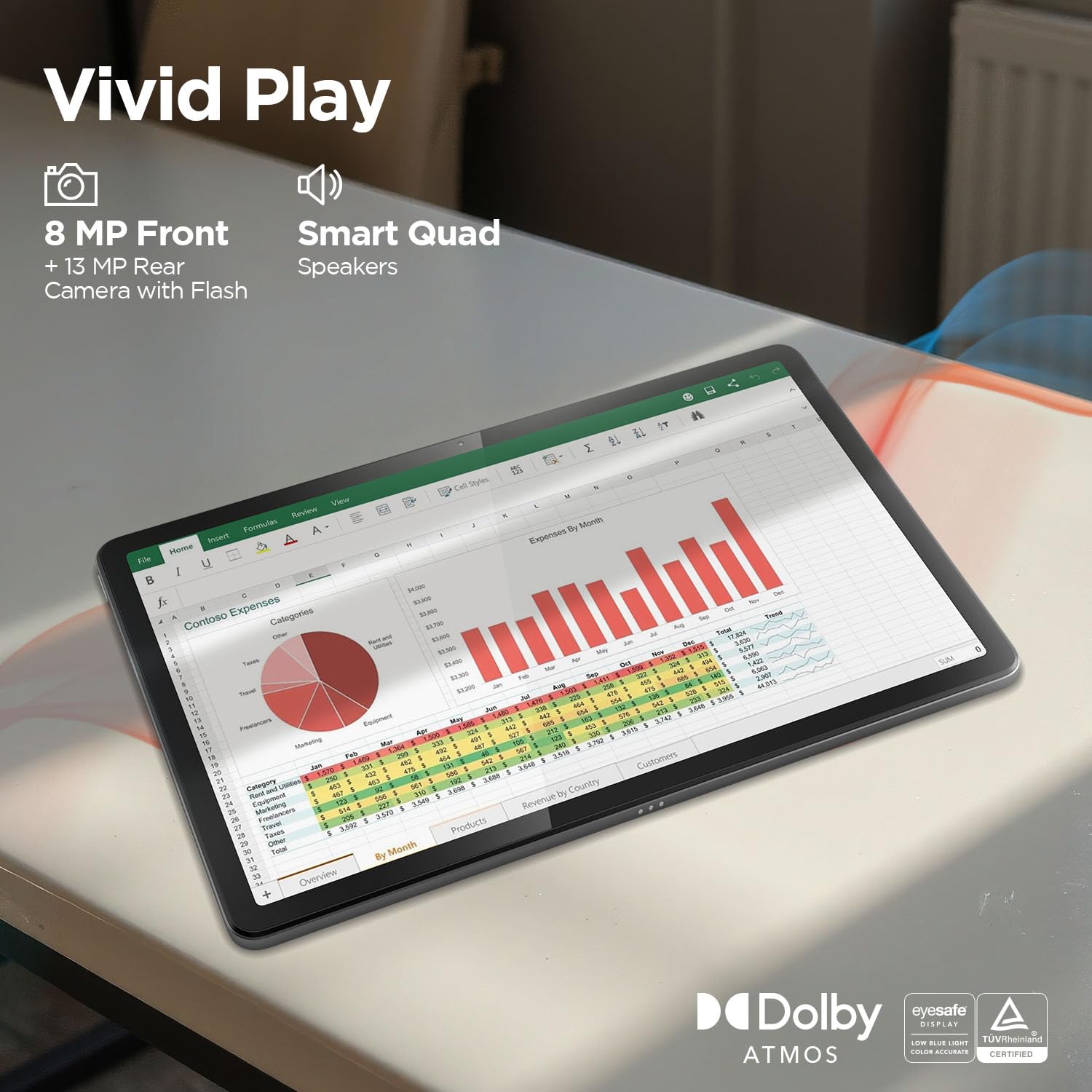 Lenovo Tab K11 with Keyboard 11 Inch Tablet