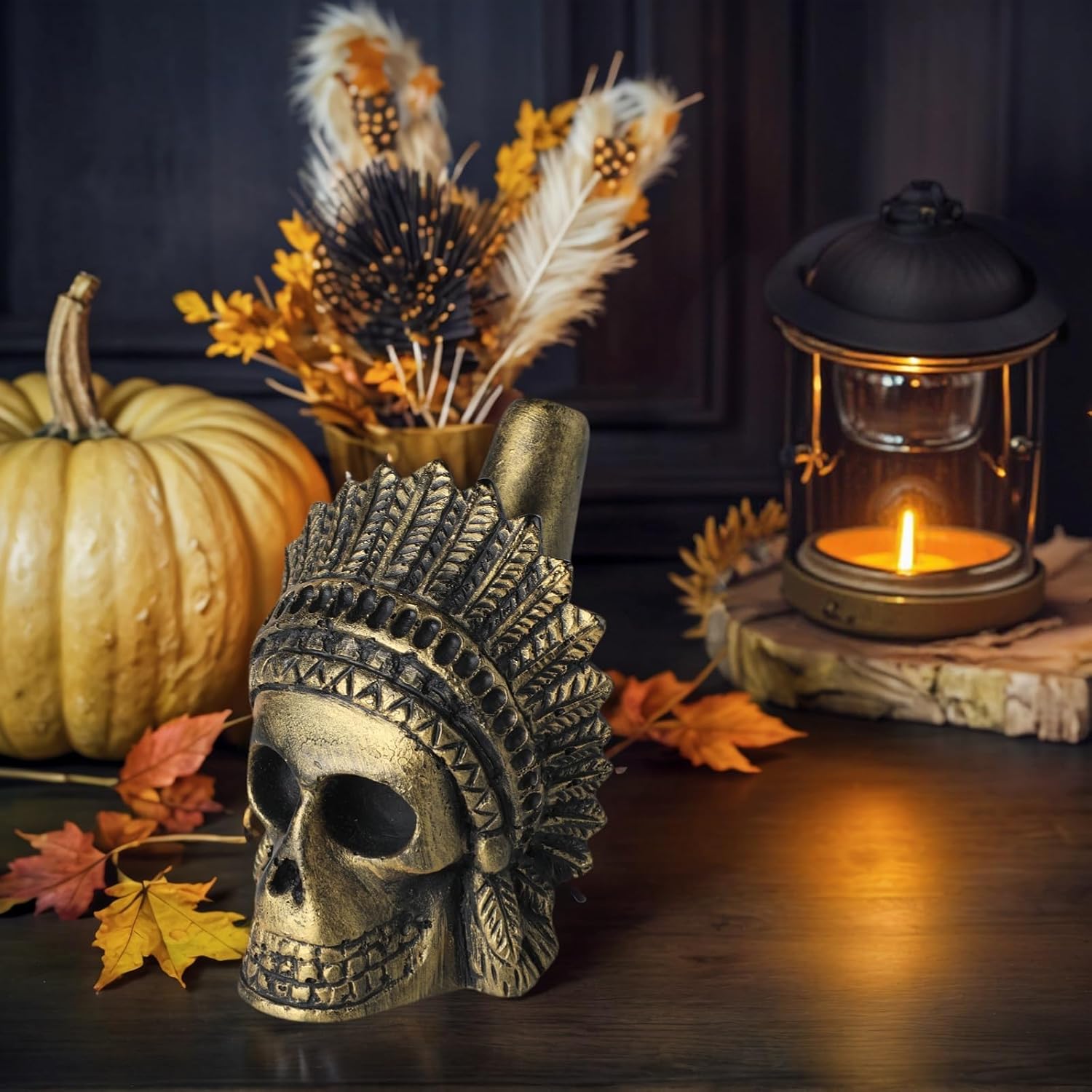 Screaming Aztec Death Whistle - War Coppery Retro Design - 126+ Decibels Extremely Loud Human Scream - Screaming Aztec War Whistle - Halloween Decorations Gifts - Image 4