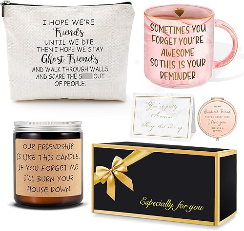 Miniatura 8 de Regalos de cumpleaños para mejores amigas, regalos de amistad para mujeres, regalo divertido para mejor amiga, regalo para mujer, mejor amiga, taza