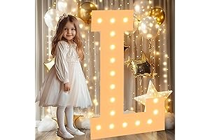 Sparkling Marquee Innovations: Luminous Giant Letters for Memorable Celebrations