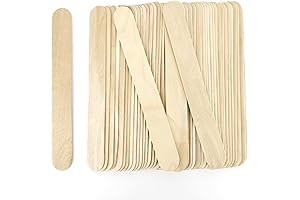 60 Pcs Jumbo Plastic Tongue Depressors for Crafts, Kids, Adults and Seniors....