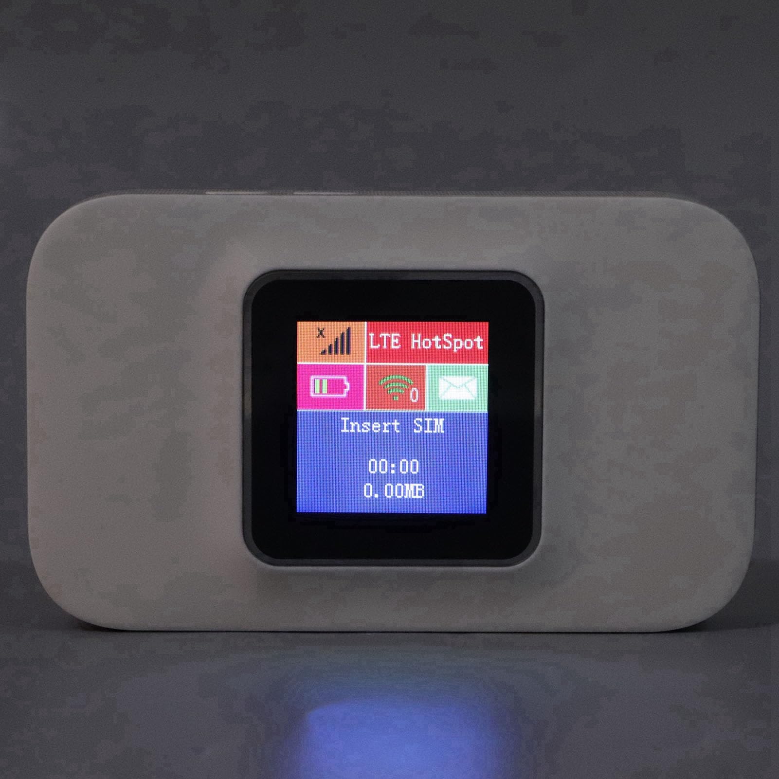 Wakects Punto de Acceso WiFi Móvil, Enrutador 4G, Módem WiFi Portátil USB, Dispositivo de Punto de Acceso de Bolsillo para Viajes de Negocios en Casa y Camping