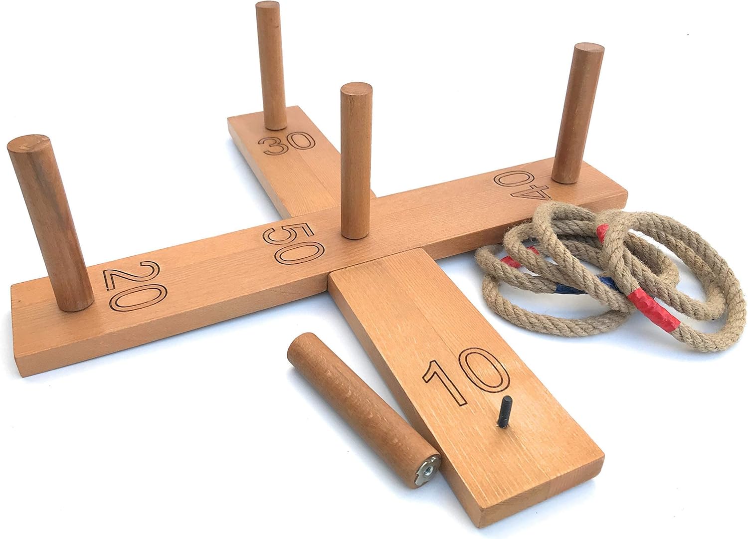 Ring toss game, lawn game, yard game, outdoor game, throwing game, tossing game, camping game, carnival game, outdoor sports, cornhole, fathers day gift