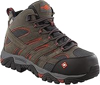 Vista 1 de Merrell Botas de construcción Moab Vertex Mid impermeables con punta compuesta para hombre Arcilla