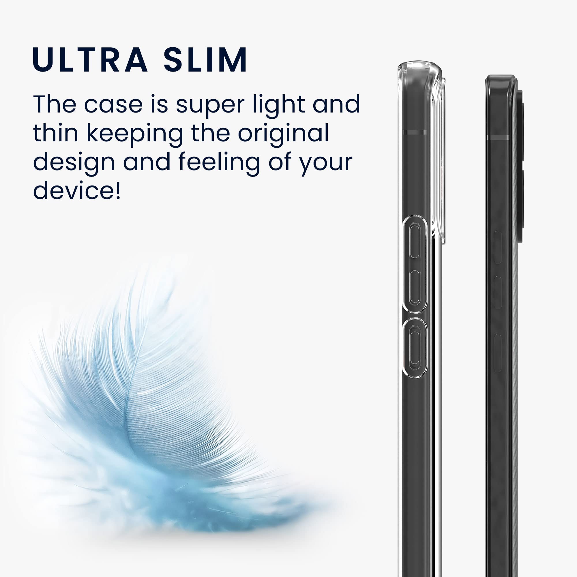 Cover per Motorola Edge 30 Neo Custodia protettiva ultra sottile