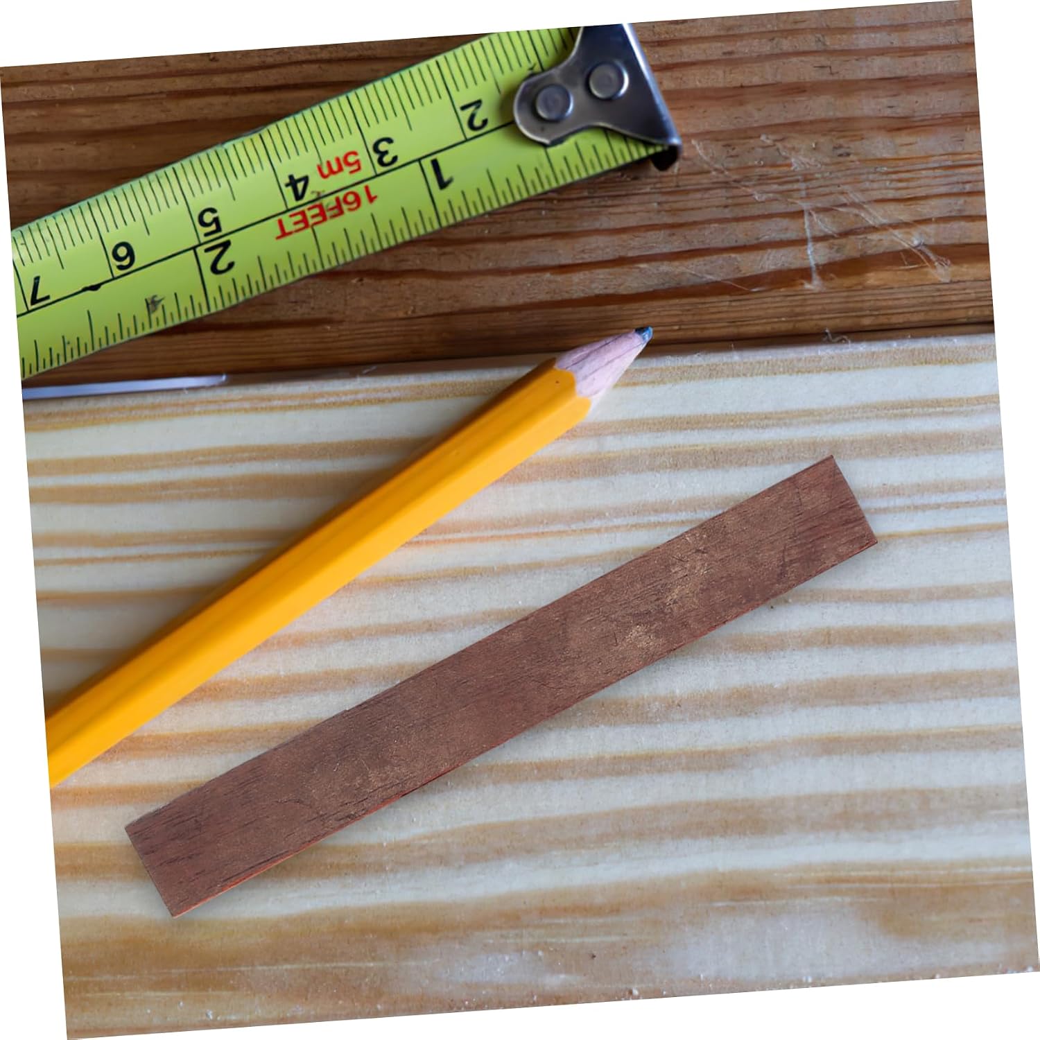 Generic 8pcs Woodworking Pencil Wood Blank Exotic Wood for Pen Wooden Pen Turning Kit