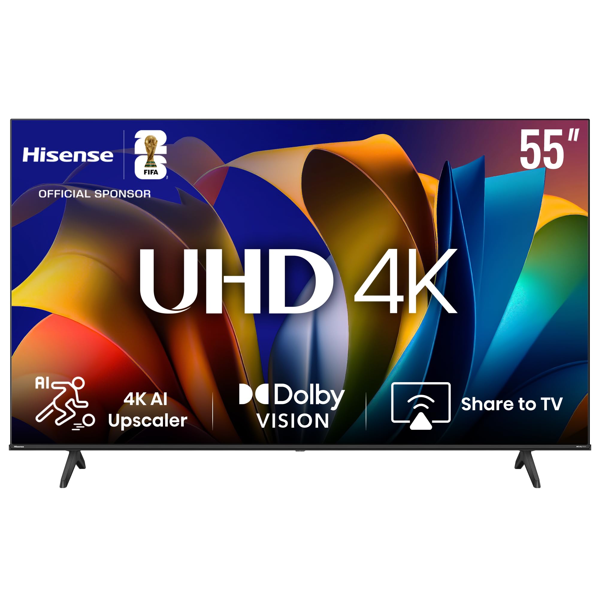 Hisense 55 inch Smart TV UHD 4K E6N-Dolby Vision,Game Mode Plus