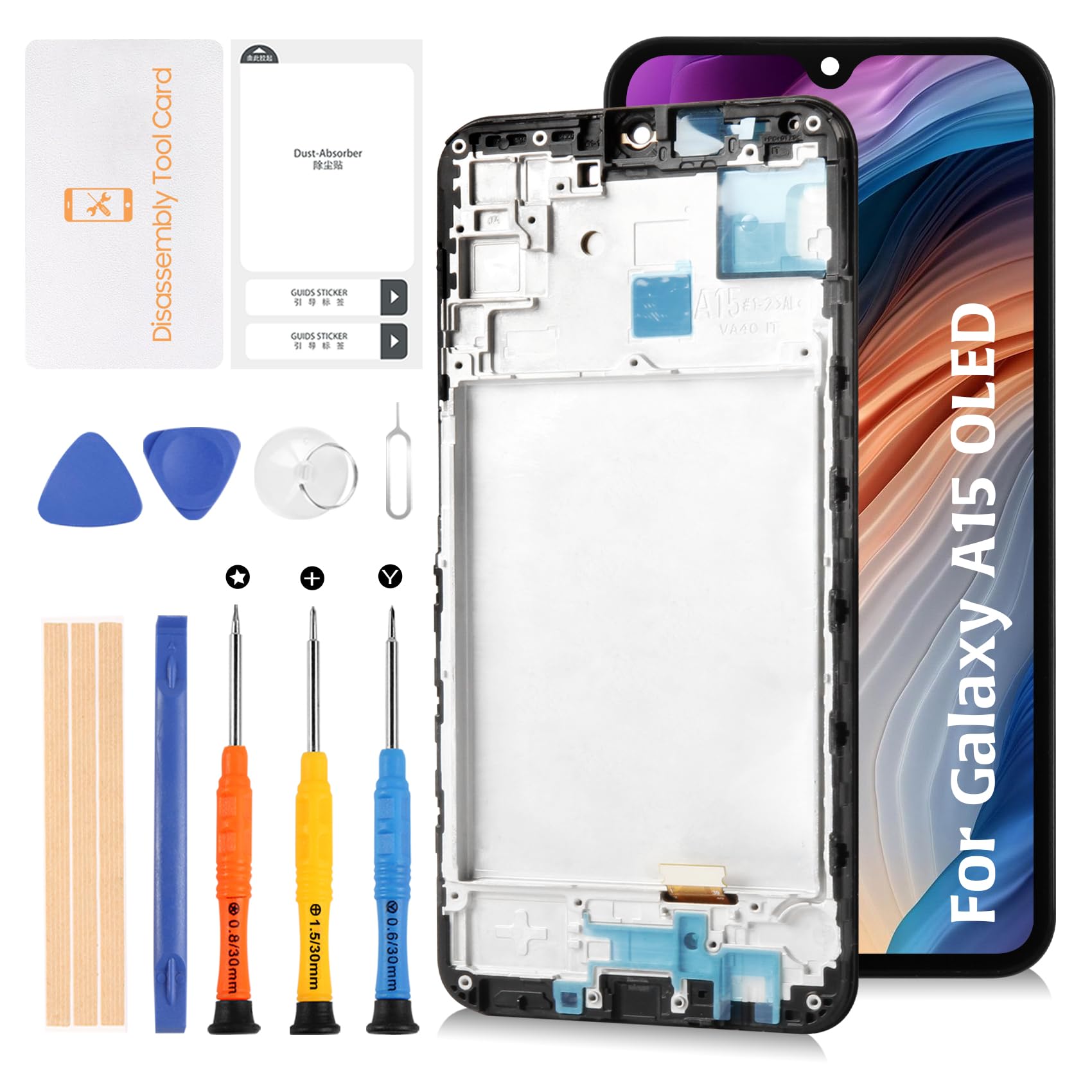 Ni-ni。 A15、A21 Amazon.com: Olivechard AMOLED Galaxy A15 5G LCD Screen Replacement