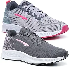 Kit 2 Pares Tenis de Academima Caminhada Leve e Confortavel Feminino