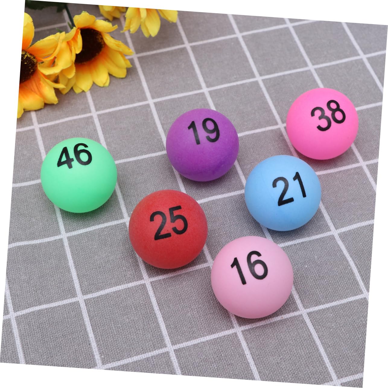 BESPORTBLE 150 Piezas Tenis de Mesa Numbers Game Pelota Waterpolo Bolas de Cerveza de Loteria Bolas de Loteria para Fiesta Pelotas de Pong número Pong Pelota de Actividad niño