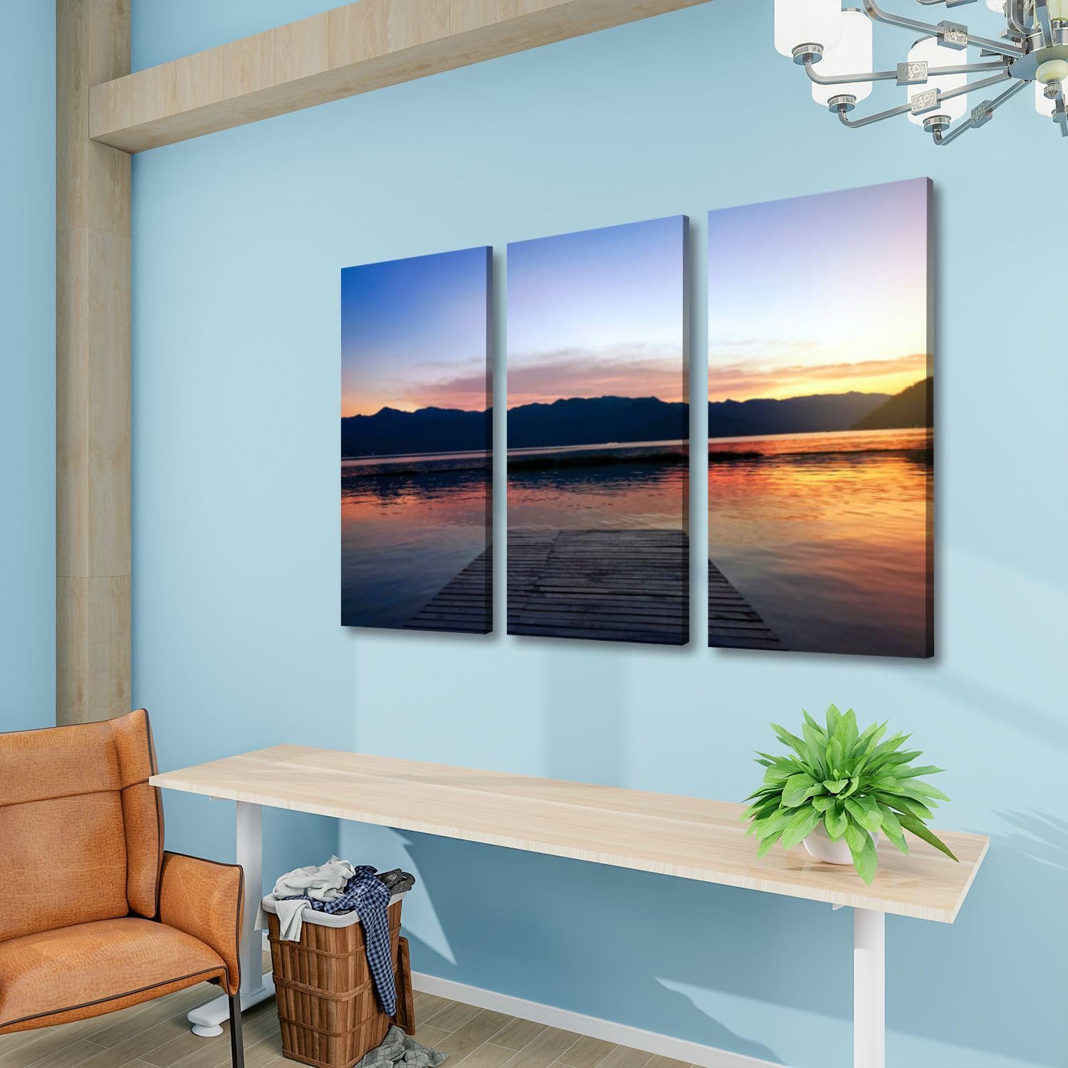 Amazon.com: CXHSZHYZYQ 3 Piece Canvas Wall Art Prints