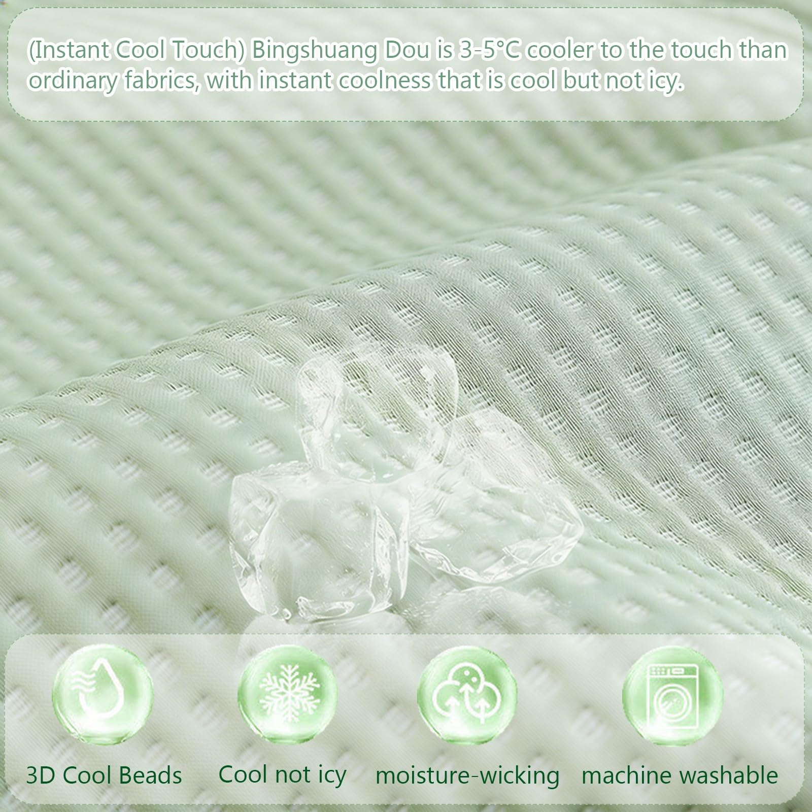 Funda Sofa Universal Cubre Canape Sofa Cover, Funda De Sofá Verano Refrescante Antideslizante, Capa Sofá Con Textura SóLida, Lavable Y Protectora Para 1 2 3 4 Plazas Asientos (White,110x180cm)
