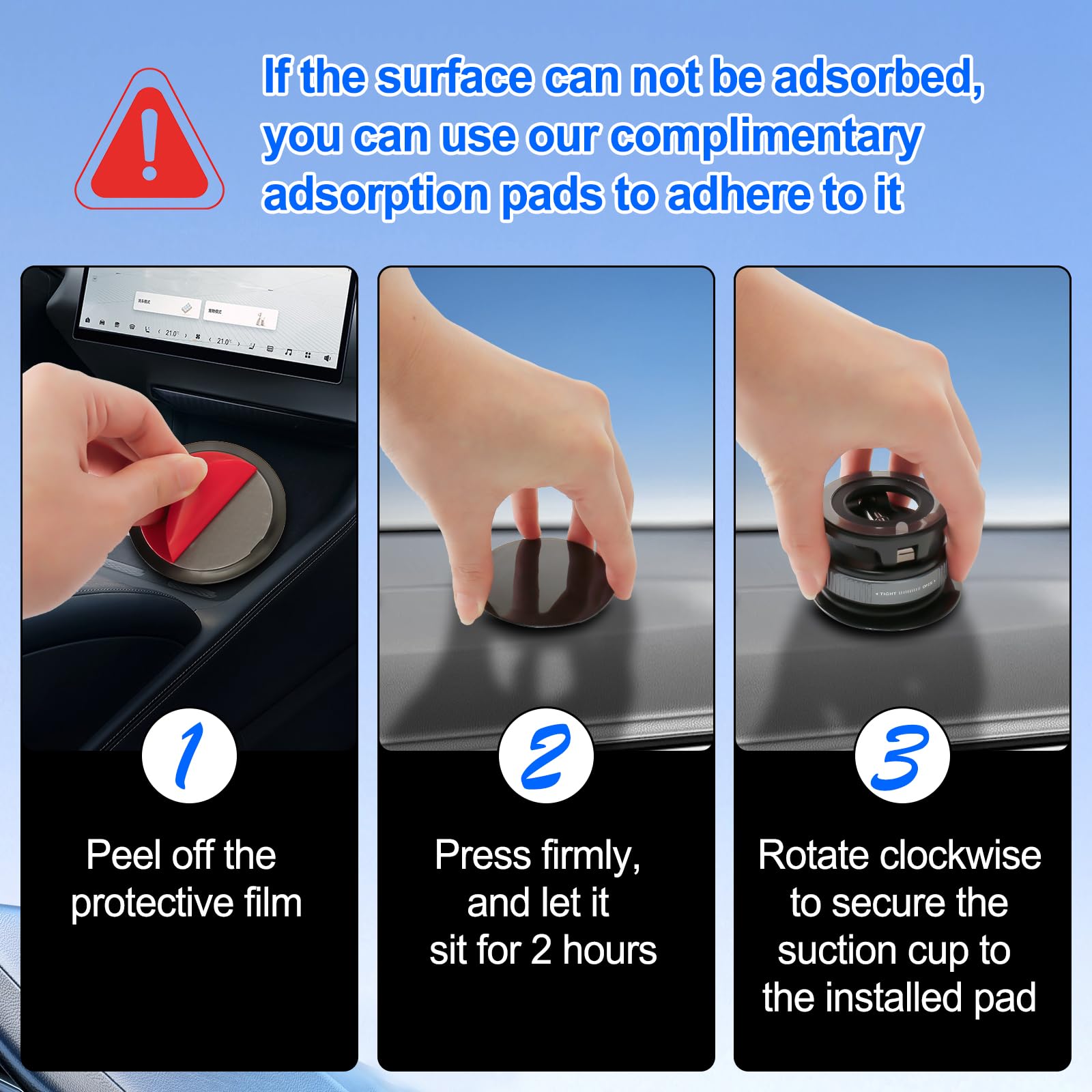 Coolpow Porta Cellulare Auto,[Upgrated Ventosa Potente] Supporto Telefono Auto Universale Parabrezza/Presa D'aria/Cruscotto,Porta Telefono Auto Accessori Auto Interno con iPhone 17 16 15/Smartphone