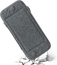 Genérico Funda para Consola Portátil De Juegos - con Bolsillos Anticaídas Sustituta - Impermeable Ligera Protectora EVA Cubierta Rígida para Pantalla Mando Base de Carga Mochila Transporte Unisex | Protectora EVA Impermeable Ligera Con Almacenamiento Para
