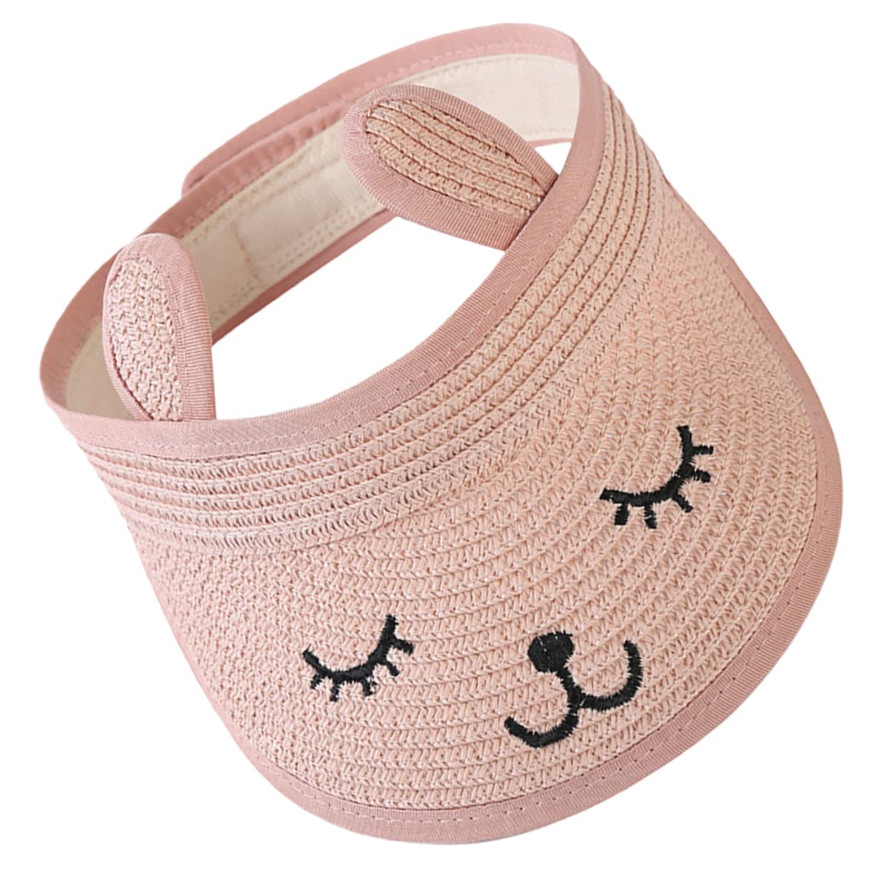 Beaupretty Sombrero De Copa Vacío Sombreros De Playa para Mujer Sombrero De ala Plegable Sombrero De Sol UV para Pequeños Sombrero De Sol para Pequeños Sombrero De Visera Sombrero para