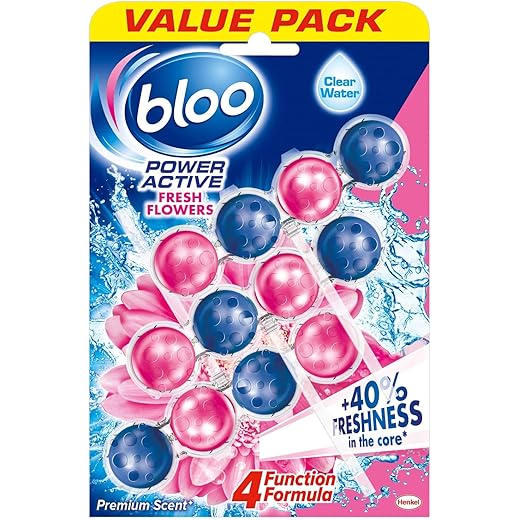 Bloo Solid Rim Block Power Active Flower 4 in