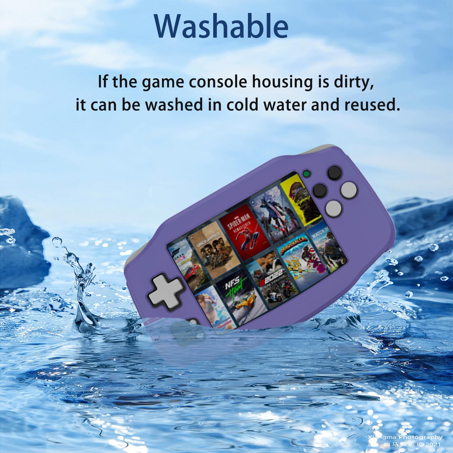 Amazon.com: NOUKAJU Case for ANBERNIC RG 34XX Handheld Game
