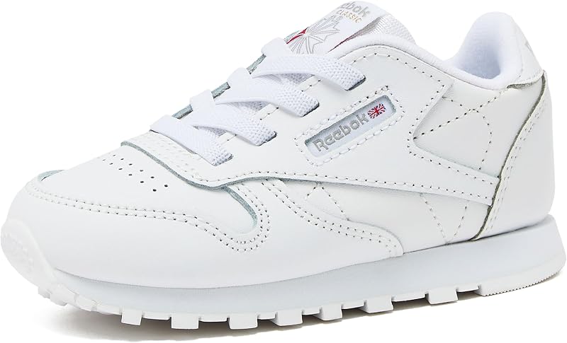 Zapatos Reebok Classic de cuero para niñas y niños, zapatillas para niños, niños pequeños, niños pequeños o grandes
