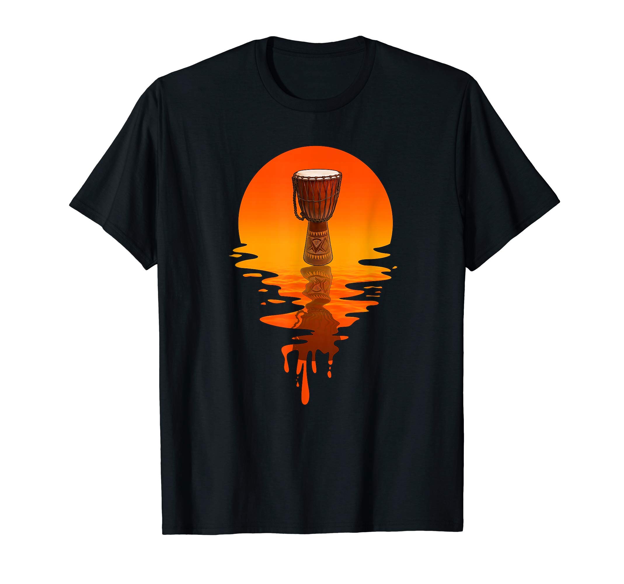 Djembe Drum Vintage TeesVintage Retro Style Djembe Drum T-Shirt