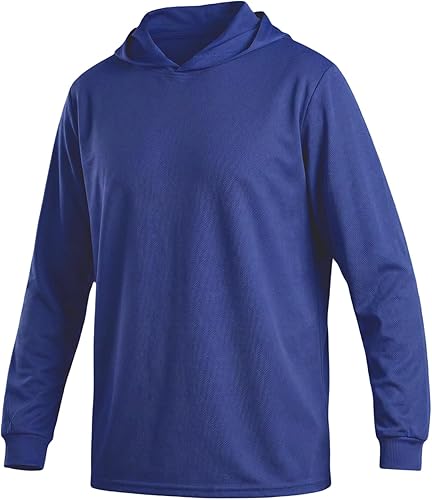 HYCOPROT Camisas de seguridad de alta visibilidad con capucha de manga larga con capucha para hombres y mujeres