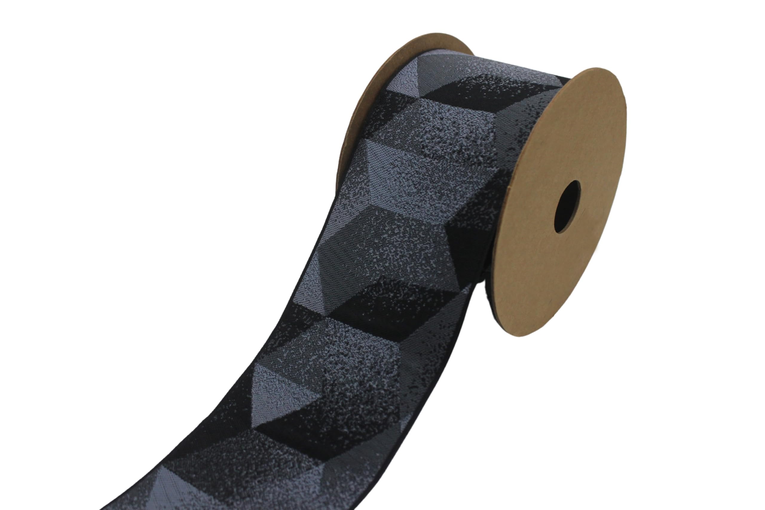 Ruban jacquard brodé anti-effilochage pour rideaux : rénovez vos draperies fatiguées V6 208