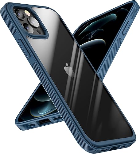 Miniatura 1 de Quikbee Funda diseñada para iPhone 13 Pro Max, antideslizante, transparente, no amarillea, grado militar, resistente a las caídas, delgada y