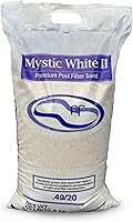 Vista 8 de U.S. Silica 3 Pack Mystic White II Sand para bombas de filtro de piscina sobre el suelo y enterradas, 50 libras - Accesorios y suministros