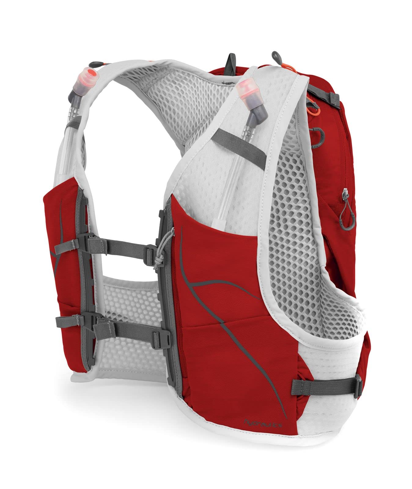 osprey duro 6 hydration pack ss19 6, sac d'hydratation unisexe de course à pied avec 2 flasques souples Hydraulics™ de 500 ml Color:Frosted Walleye (Chartreuse Tail) Plano One-Tray Tackle Box For bulkier items such insulin insulated bag