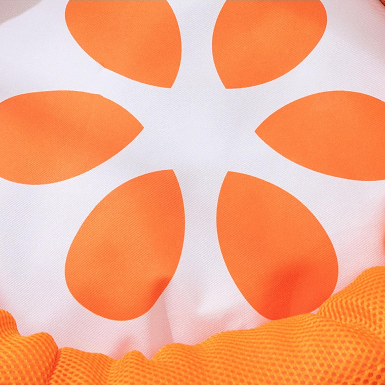 review Sandwich Fruit Small Dog Bed Medium Dog Anti-Slip Bottom Pet Bed Oxford Fabric Breathable Moisture-Proof Small Cat Nest,Orange,S(16x16x6)