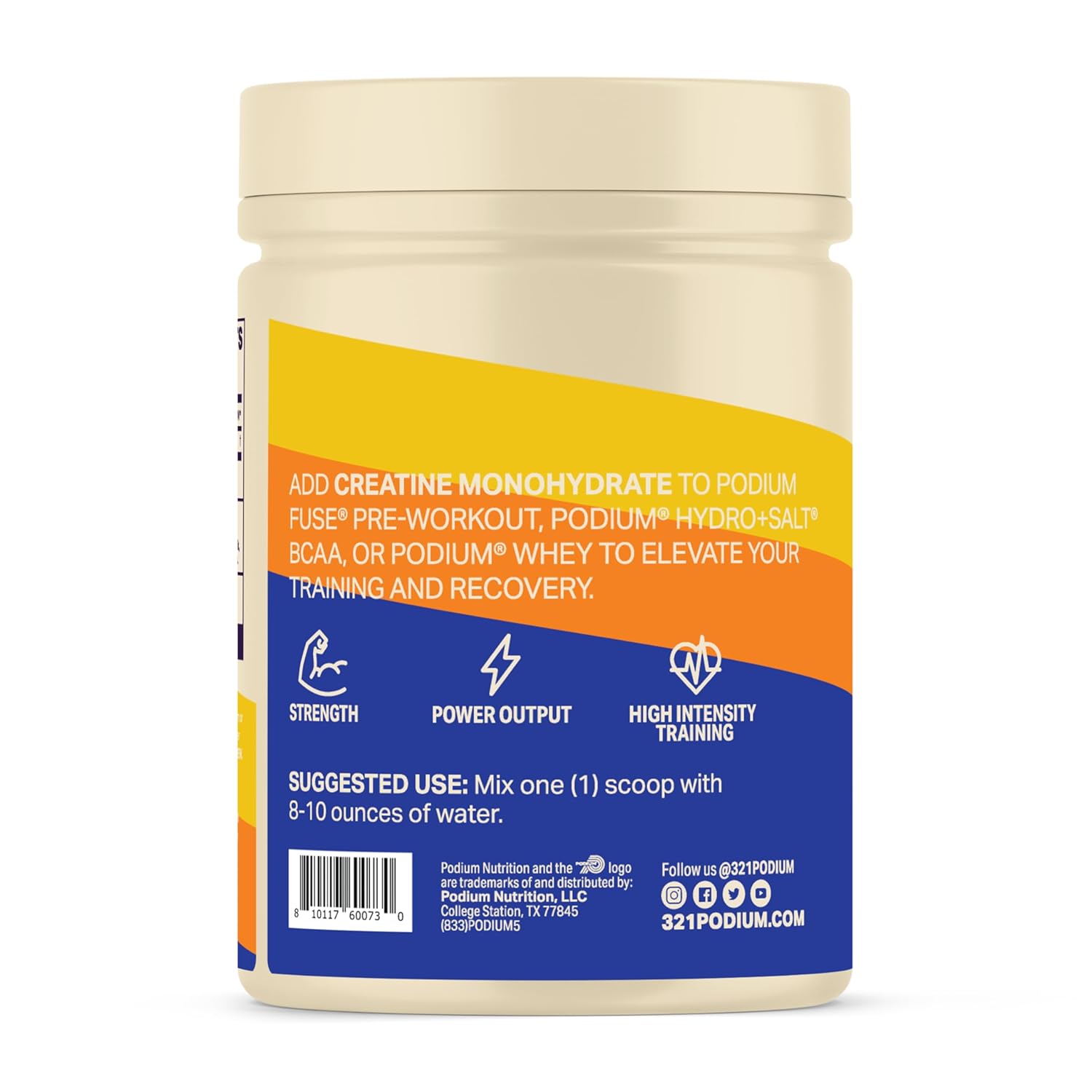Podium Nutrition, Solos | Creatina monohidratada, 50 porções, sem sabor, aumenta o desempenho atlético em promoção! Veja a oferta e mais achadinhos de Vitaminas & Suplementos 7 Hoje é o melhor dia para comprar Podium Nutrition, Solos | Creatina monohidratada, 50 porções, sem sabor, aumenta o desempenho atlético com aquele preço maroto! Promoção! Aproveite a oferta! 7