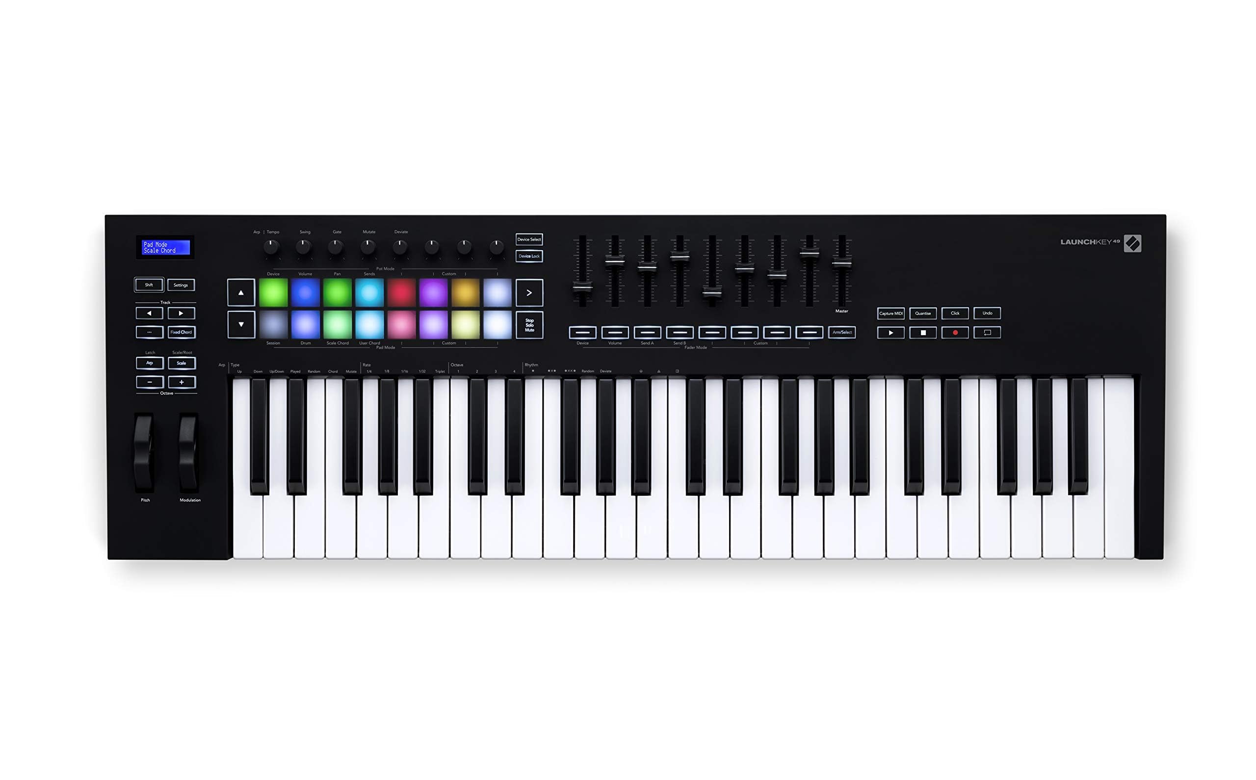 Amazon.com: Novation Launchkey 49 [MK3] MIDI Keyboard Controller 