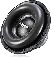 Seventour 10-Inch Dual 4 Ohm Shallow Mount Subwoofer 1200W Peak 600W RMS Powerful Car Bass Speaker