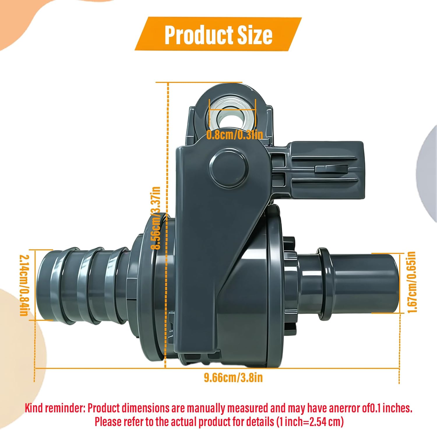 Coolant Water Control Valve 1667125010 Compatible with Toyota Avalon 2019-2021 Compatible with Camry 2018-2021,Compatible with Toyota RAV4 2019-2022 Coolant Bypass Valve 16671-25010 16671 25010