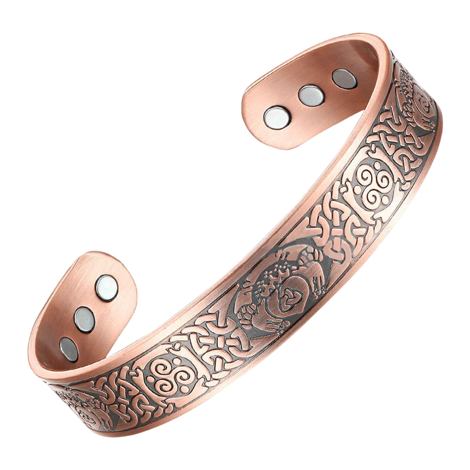 MagEnergy Koperen Armband Voor Mannen, 99.9% Pure Koper MagEnergy Koperen Armband Voor Mannen, 99.9% Pure Koper
