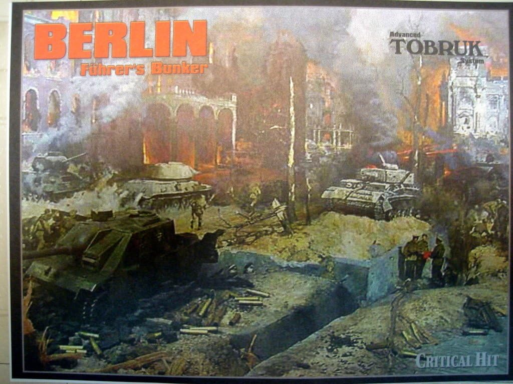 CRI: Berlin, Fuhrer's Bunker Complete Game Set for ATS Advanced Tobruk Game Series