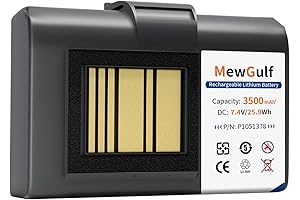 MEWGULF 3500mAh ZQ520 ZQ620 Replacement Battery