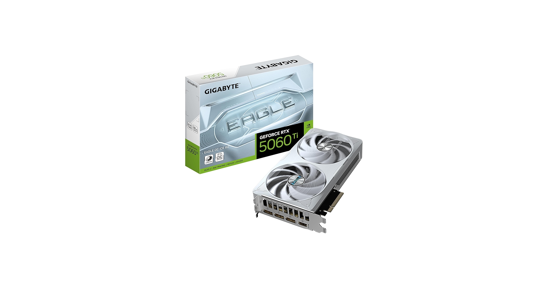 GIGABYTE - GIGABYTE製グラボ　GV-N506TEAGLEOC ICE-8GD　PCIExp 8GB GIGABYTE Eagle GeForce RTX 5060 Ti Graphics Card GV