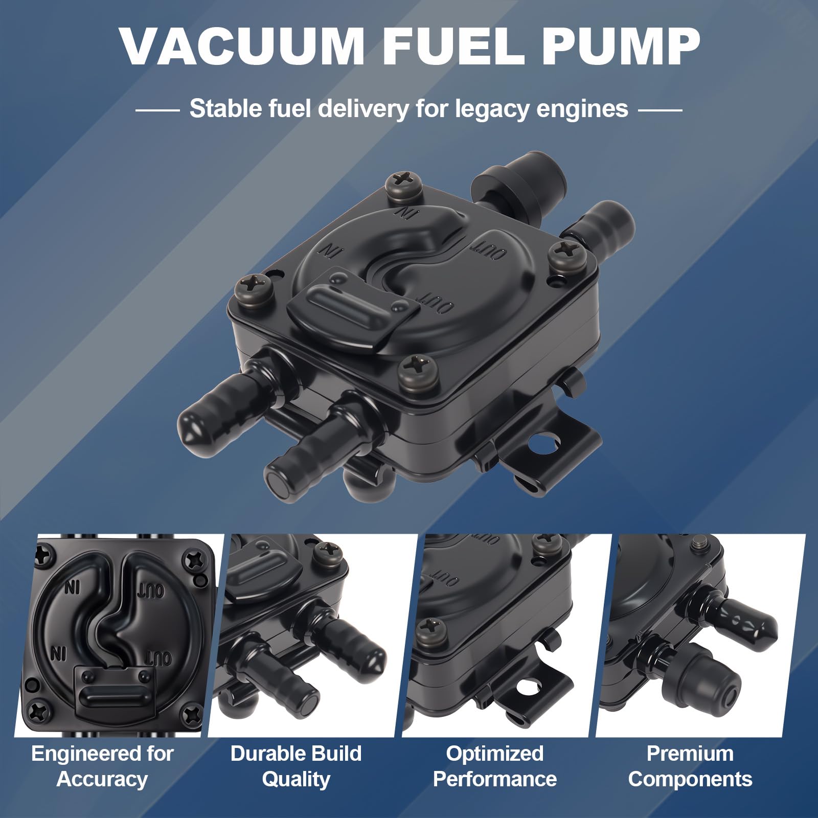 Amazon.com: 149-2187-01 Vacuum Fuel Pump Compatible with Commins