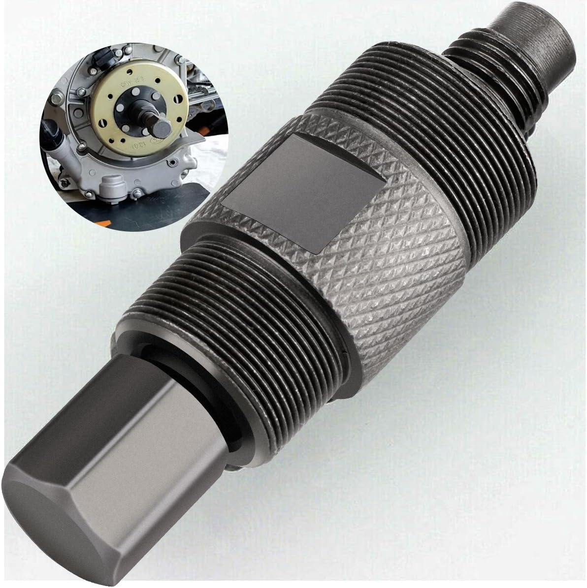Valchoose Magneto Flywheel Puller (24mm&27mm) - Sturdy Effective, Stator Remover Small Engines Fits for GY6 50 125 150cc Kawasaki Yamaha Suzuki Honda KTM Scooter ATV Dirt Bike