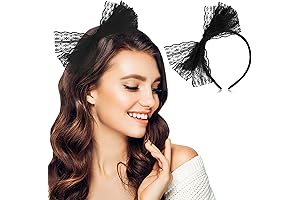 Neon Gothic Lace Headbands for Hair