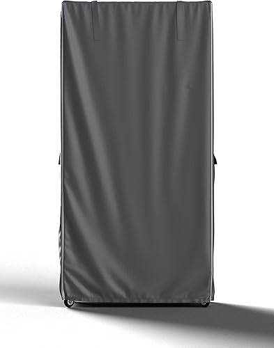 Miniatura 56 de Cubierta de estante de alambre, 600D, resistente al agua, a prueba de polvo, cubierta de estante de almacenamiento con cremallera para estantes