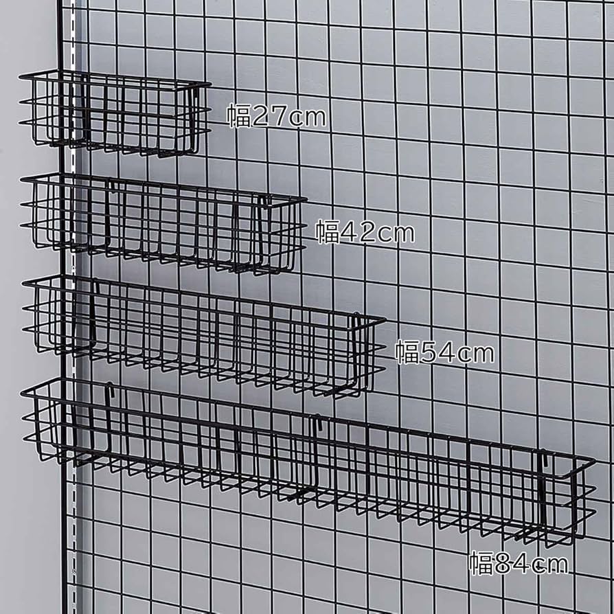 10セット メッシュバスケット カゴ 縦×横32×45cm 深さ18cm 店舗用 zak-09158.jpg