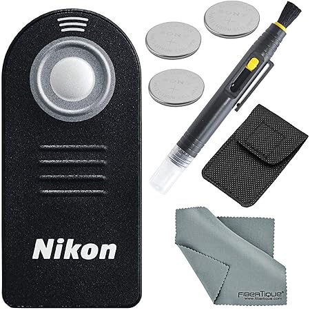 MN 3007 Telecomando Wireless ML-L3 Per Nikon | Compatibile Con D3400, D3300, D3200, D80, D70 E Altri Telecomando Nikon Ml-l3 - Foto 3