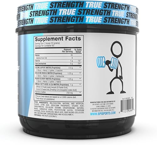 Miniatura 7 de BPI Sports Best BCAA péptidos aminoácidos de cadena ramificada, polvo energizante