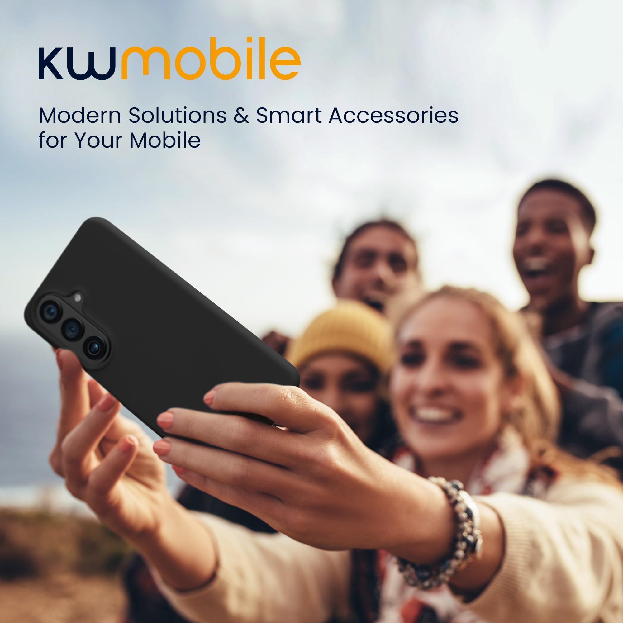kwmobile Cover per Samsung Galaxy S26 Custodia - Back Case per Smartphone in Silicone TPU - Protezione Gommata - nero