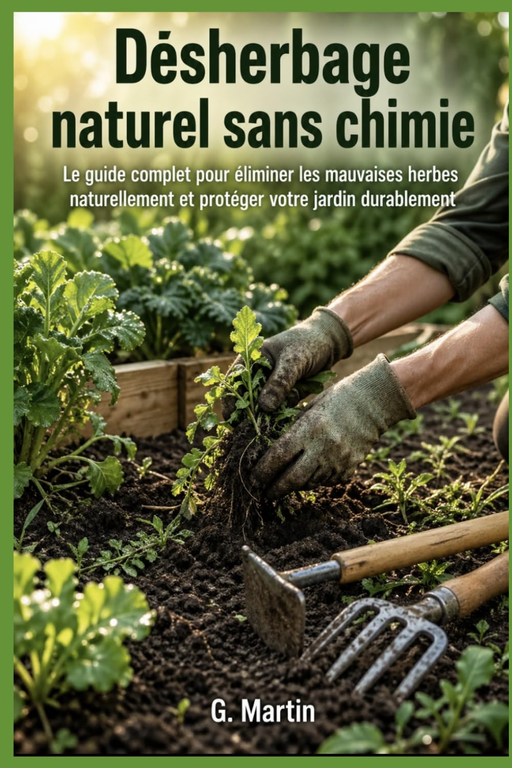 Désherbage naturel sans chimie: Le guide complet pour éliminer les mauvaises herbes naturellement et protéger votre jardin durablement (Jardinage Facile)